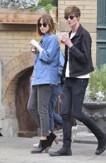 DAKOTA JOHNSON Out and About in Soho 09/21/2015