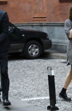 DAKOTA JOHNSON Out Shopping in Milan 09/25/2015