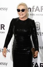 DEBBIE HARRY at amfAR Gala in Milan 09/26/2015