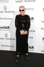 DEBBIE HARRY at amfAR Gala in Milan 09/26/2015