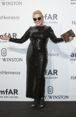 DEBBIE HARRY at amfAR Gala in Milan 09/26/2015