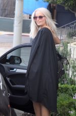 DEBBY RYAN Leaves Ken Paves Salon in Los Angeles 09/01/2015