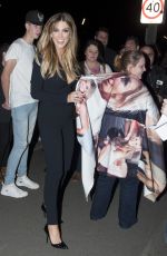 DELTA GOODREM Leaves The Voice Australia Finale in Sydney 08/30/2015