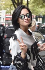 DEMI LOVATO Arrives at Her Hotel in Paris