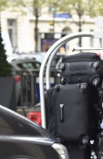 DEMI LOVATO Arrives at Her Hotel in Paris