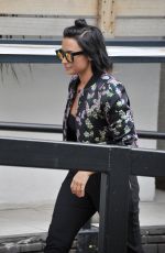 DEMI LOVATO Arrives at ITV Studios in London 09/09/2015