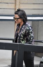 DEMI LOVATO Arrives at ITV Studios in London 09/09/2015