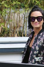 DEMI LOVATO Arrives at ITV Studios in London 09/09/2015