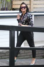 DEMI LOVATO Arrives at ITV Studios in London 09/09/2015