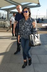 DEMI LOVATO at a Airport in London 09/10/2015