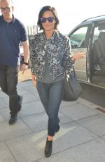 DEMI LOVATO at a Airport in London 09/10/2015