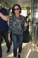 DEMI LOVATO at a Airport in London 09/10/2015