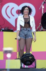 DEMI LOVATO at iHeart Radio Music Festival in Las Vegas 09/19/2015