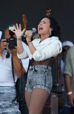 DEMI LOVATO at iHeart Radio Music Festival in Las Vegas 09/19/2015