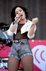 DEMI LOVATO at iHeart Radio Music Festival in Las Vegas 09/19/2015