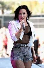 DEMI LOVATO at iHeart Radio Music Festival in Las Vegas 09/19/2015