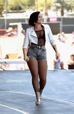 DEMI LOVATO at iHeart Radio Music Festival in Las Vegas 09/19/2015