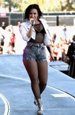 DEMI LOVATO at iHeart Radio Music Festival in Las Vegas 09/19/2015