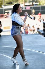 DEMI LOVATO at iHeart Radio Music Festival in Las Vegas 09/19/2015