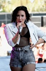 DEMI LOVATO at iHeart Radio Music Festival in Las Vegas 09/19/2015