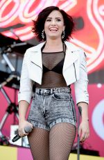 DEMI LOVATO at iHeart Radio Music Festival in Las Vegas 09/19/2015