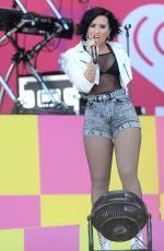 DEMI LOVATO at iHeart Radio Music Festival in Las Vegas 09/19/2015