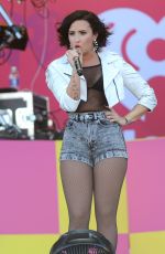 DEMI LOVATO at iHeart Radio Music Festival in Las Vegas 09/19/2015