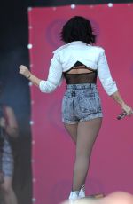 DEMI LOVATO at iHeart Radio Music Festival in Las Vegas 09/19/2015