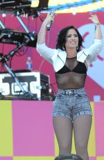 DEMI LOVATO at iHeart Radio Music Festival in Las Vegas 09/19/2015
