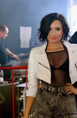 DEMI LOVATO at iHeart Radio Music Festival in Las Vegas 09/19/2015