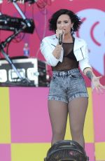 DEMI LOVATO at iHeart Radio Music Festival in Las Vegas 09/19/2015