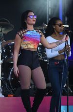 DEMI LOVATO at Jimmy Kimmel Live in Hollywood 08/31/2015