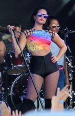DEMI LOVATO at Jimmy Kimmel Live in Hollywood 08/31/2015