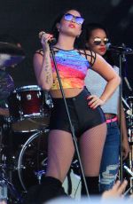 DEMI LOVATO at Jimmy Kimmel Live in Hollywood 08/31/2015
