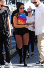 DEMI LOVATO at Jimmy Kimmel Live in Hollywood 08/31/2015