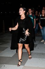 DEMI LOVATO at Music Is Universal Event in New York 09/29/2015