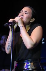DEMI LOVATO at Music Is Universal Event in New York 09/29/2015
