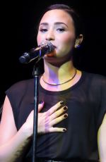 DEMI LOVATO at Music Is Universal Event in New York 09/29/2015