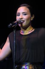 DEMI LOVATO at Music Is Universal Event in New York 09/29/2015
