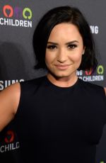 DEMI LOVATO at Samsung Hope for Children Gala 2015 in New York 09/17/2015