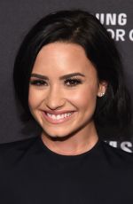 DEMI LOVATO at Samsung Hope for Children Gala 2015 in New York 09/17/2015
