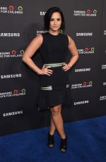 DEMI LOVATO at Samsung Hope for Children Gala 2015 in New York 09/17/2015
