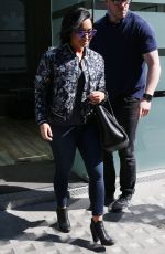 DEMI LOVATO Leaves a Studio in London 09/10/2015