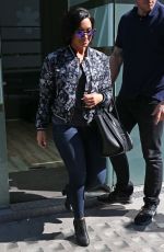 DEMI LOVATO Leaves a Studio in London 09/10/2015