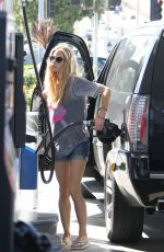 DENISE RICHARDS at a Gas Station in Malibu 09/17/2015