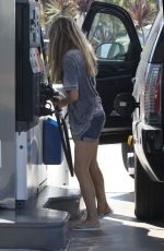 DENISE RICHARDS at a Gas Station in Malibu 09/17/2015
