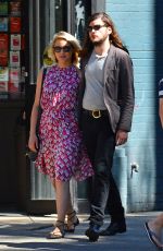 DIANA AGRON Out and About in New York 09/21/215