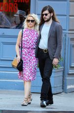 DIANA AGRON Out and About in New York 09/21/215