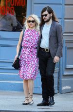 DIANA AGRON Out and About in New York 09/21/215