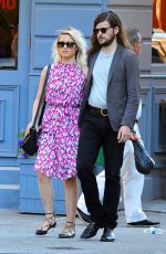 DIANA AGRON Out and About in New York 09/21/215